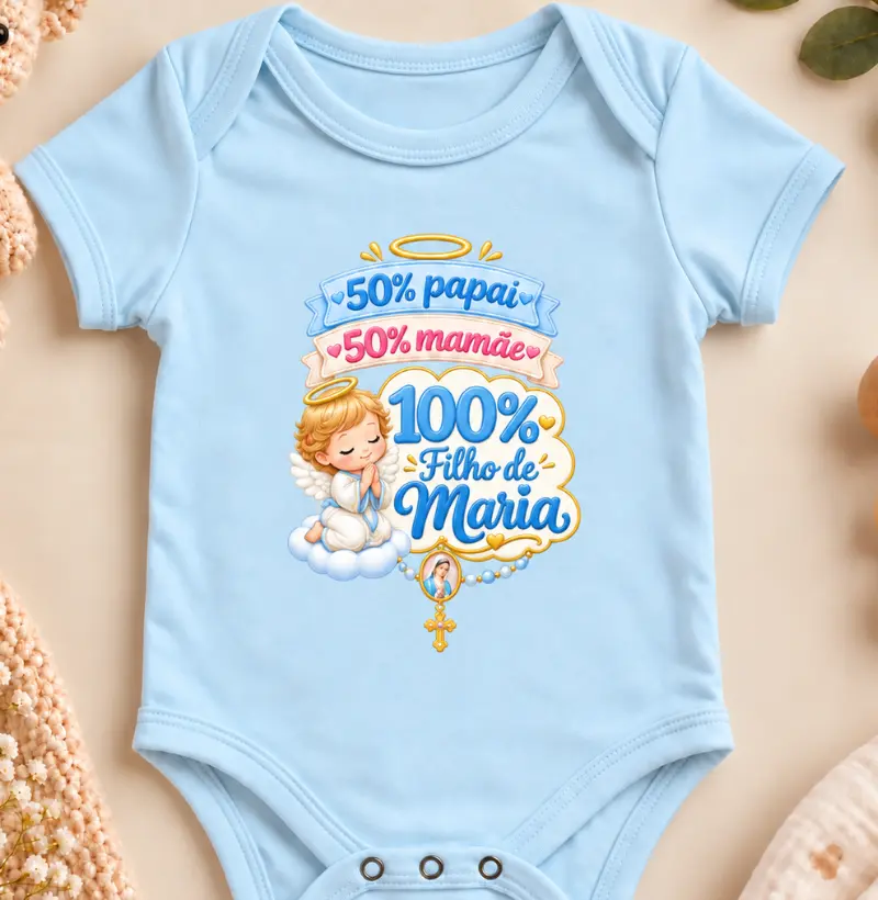 50% Papai 50% Mamãe 100% Filho de Maria