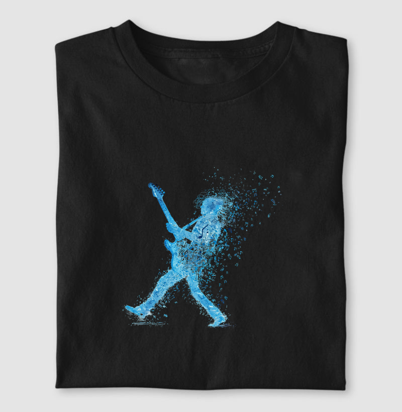 Guitarist in Motion