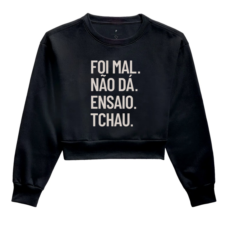 FOI MAL. NÃO DÁ. ENSAIO. TCHAU.