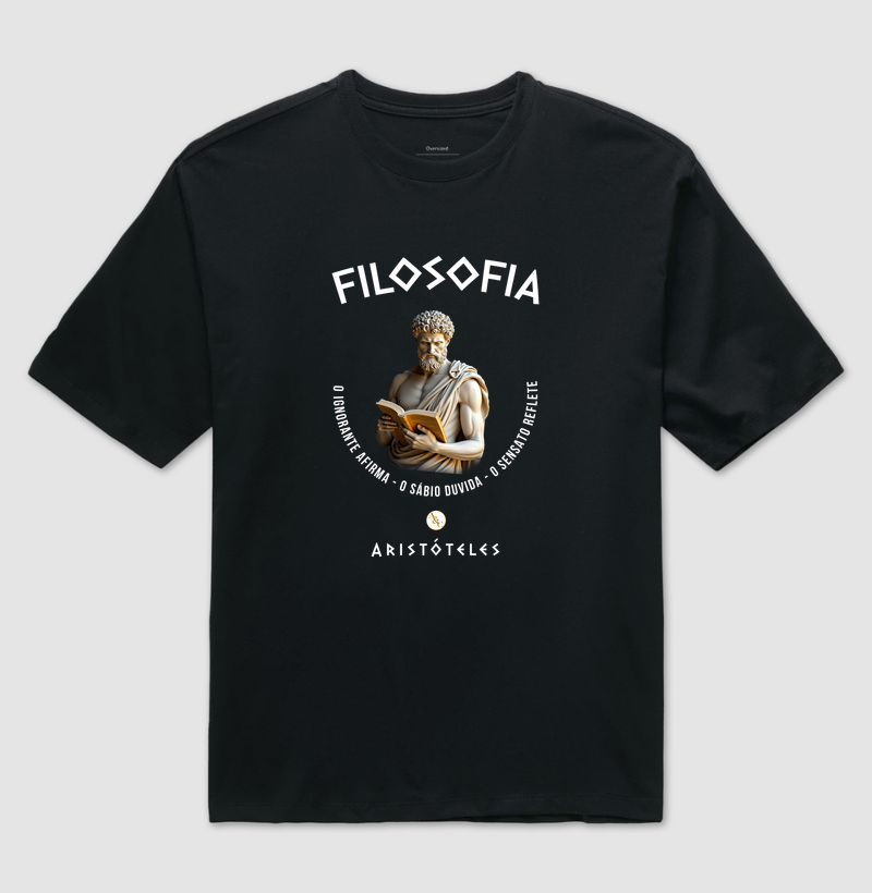 Camiseta Filosofia Aristóteles