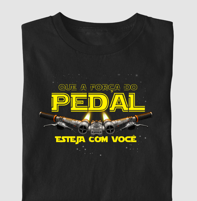 Camiseta Que a Força do Pedal Esteja com Você - GoodTrail