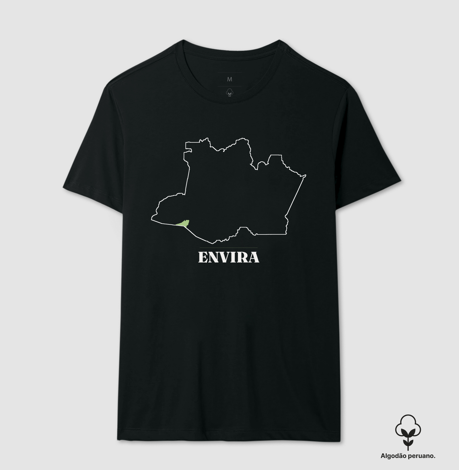 Envira | Traço AM - Camiseta Algodão Peruano