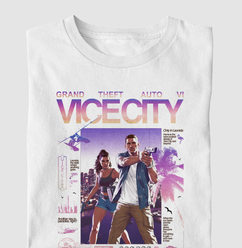 GTA VI - Vice City - Camiseta