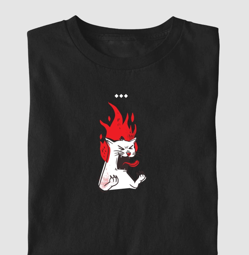 Camiseta Hot Cat