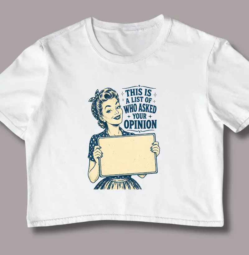 This is a List of Who Asked Your Opinion