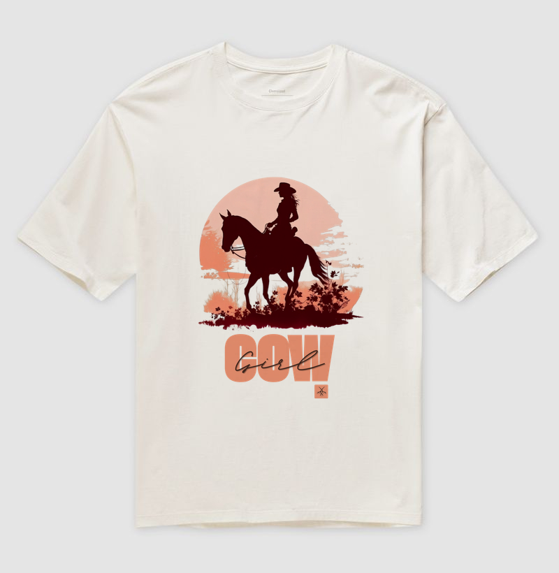 Camiseta Overside Cowgirl