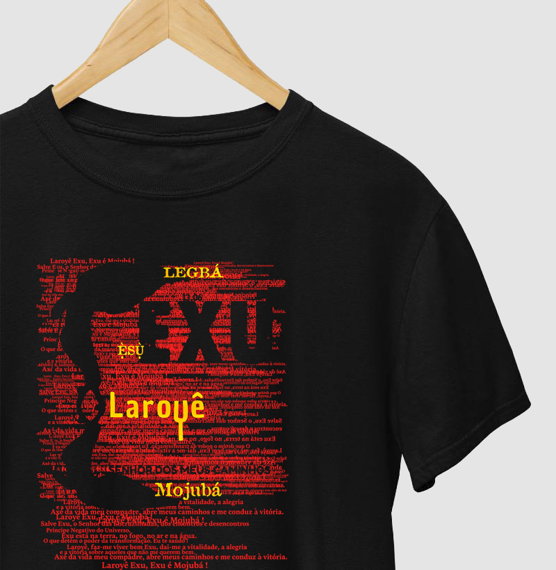 camiseta EXU oração masculina