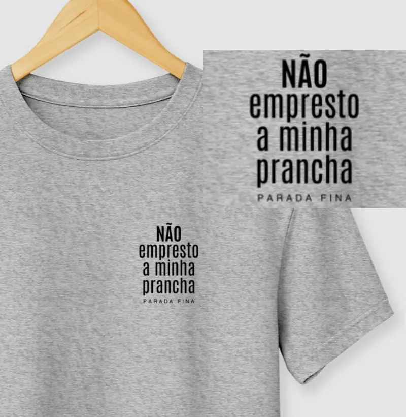 não empresto a minha prancha