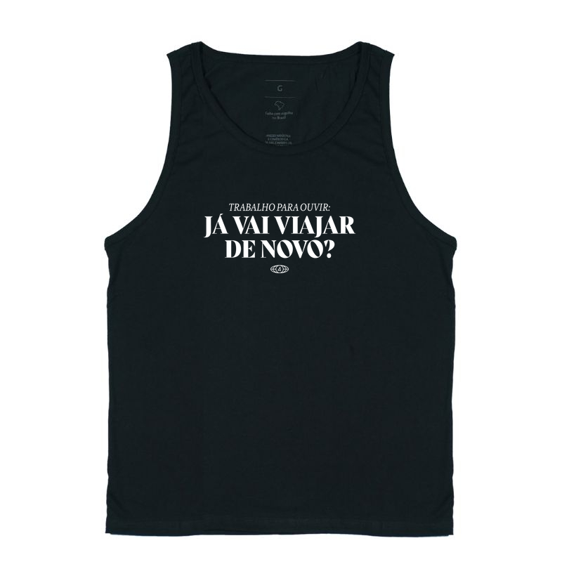 Já vai viajar de novo?