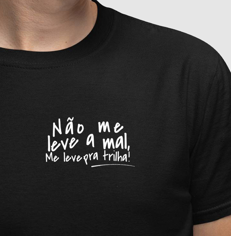 Me leve pra trilha! - minimalista