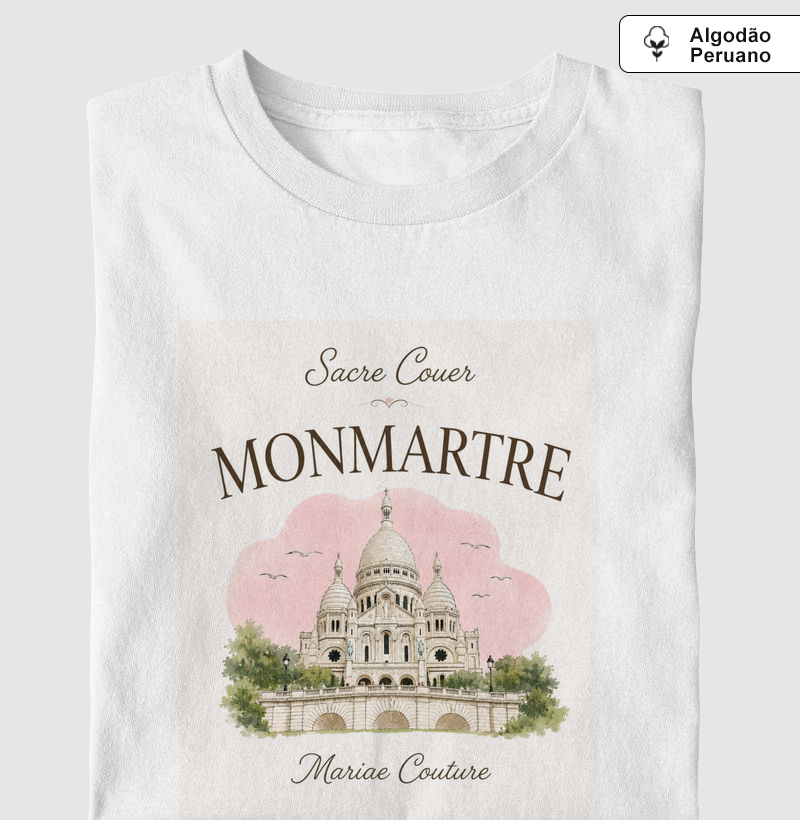 Sacre Couer de Monmartre - algodão peruano