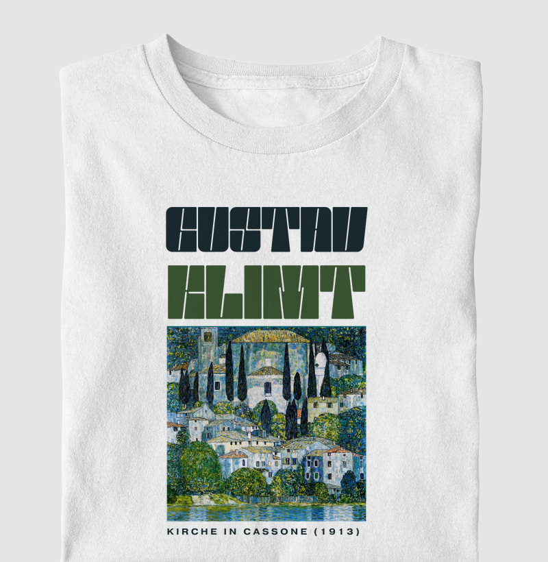 Kirche in Cassone (1913) - Gustav Klimt 