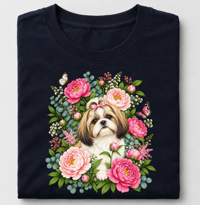 Jardim Shih Tzu - Camiseta