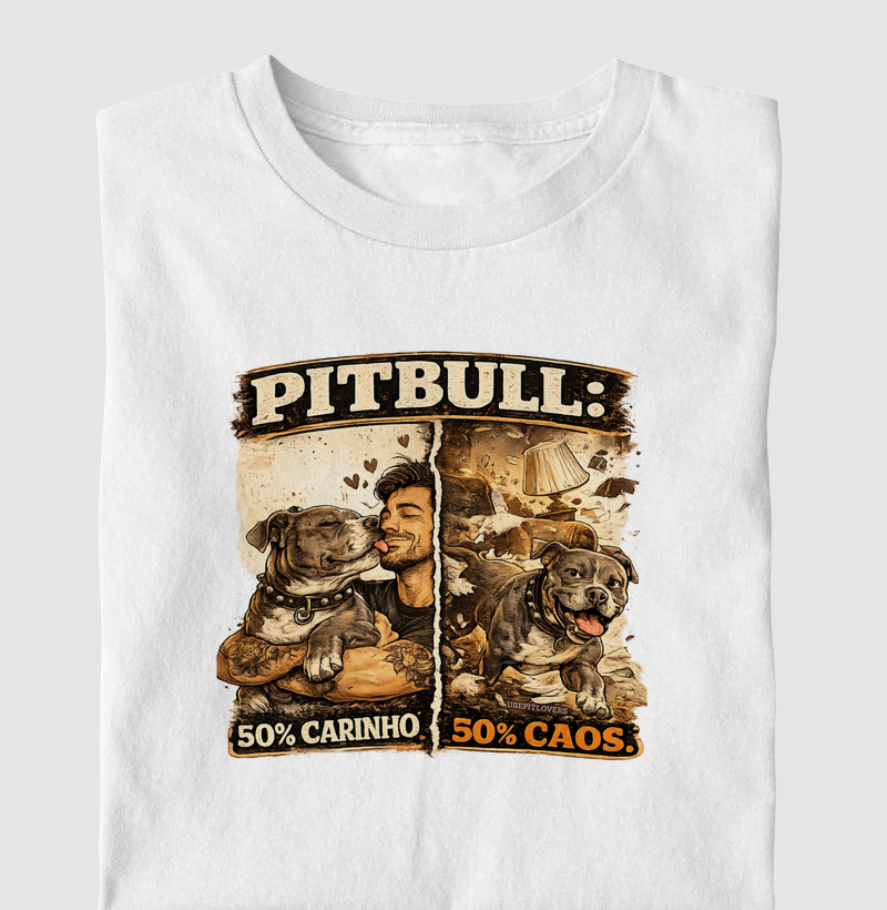 PITBULL:50%CARINHO 50% CAOS
