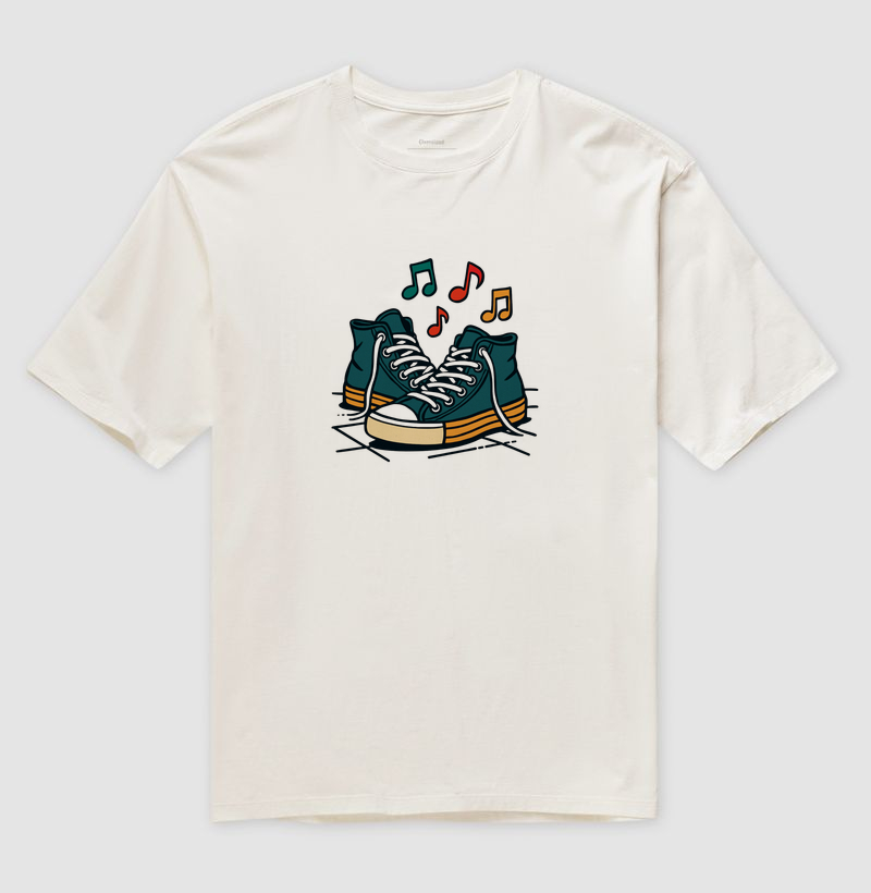 Camiseta Oversized Passos em Sintonia | Posto80