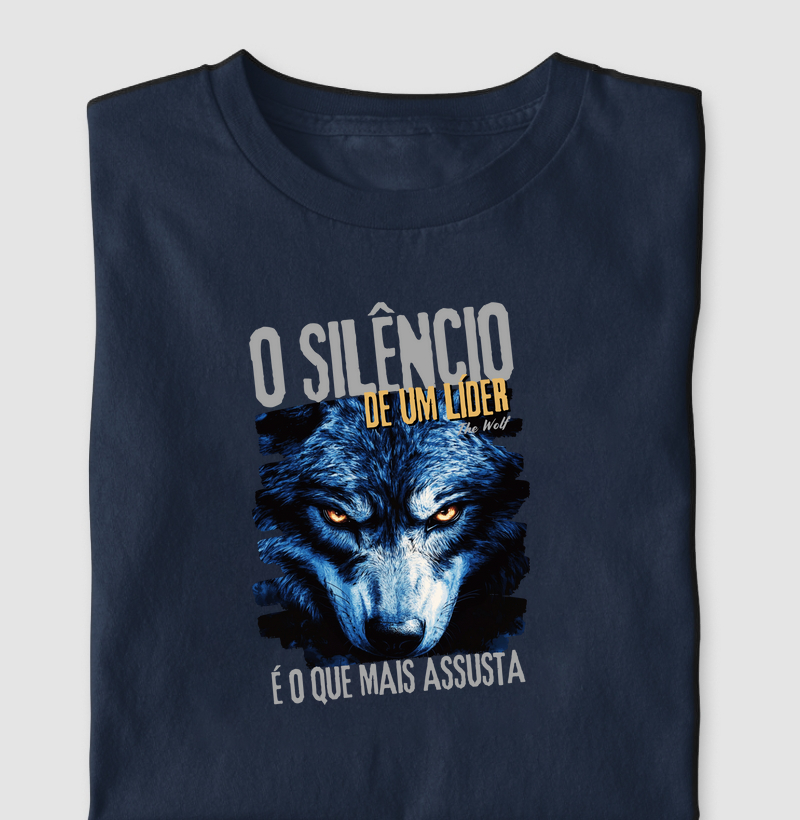 Camiseta The Wolf O Silêncio