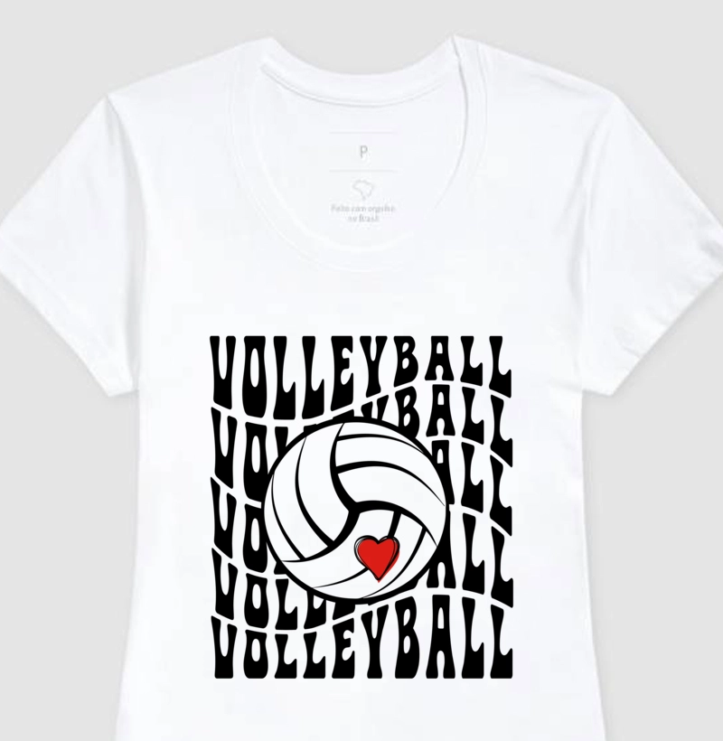 Camiseta Volleyball Onda