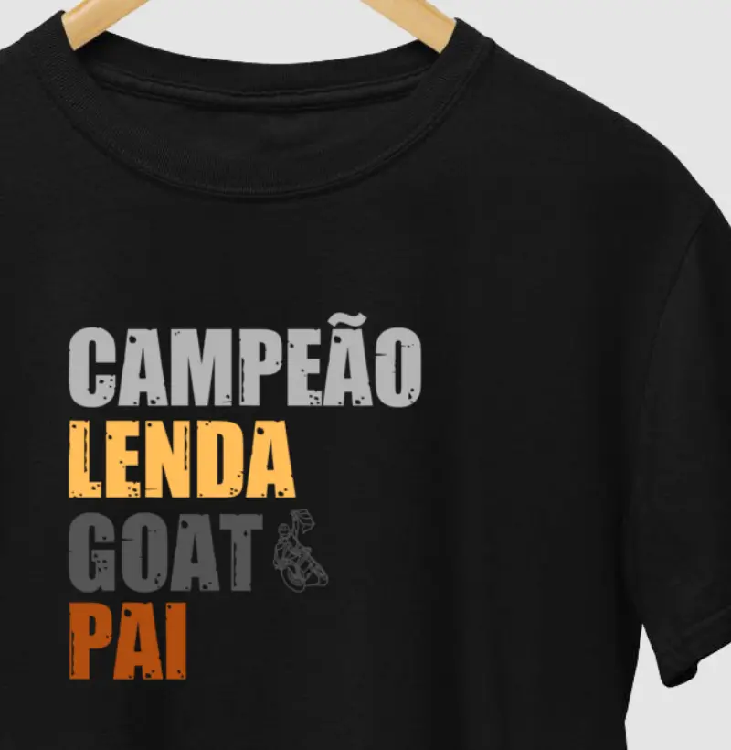 CAMPEÃO. LENDA. GOAT. PAI.