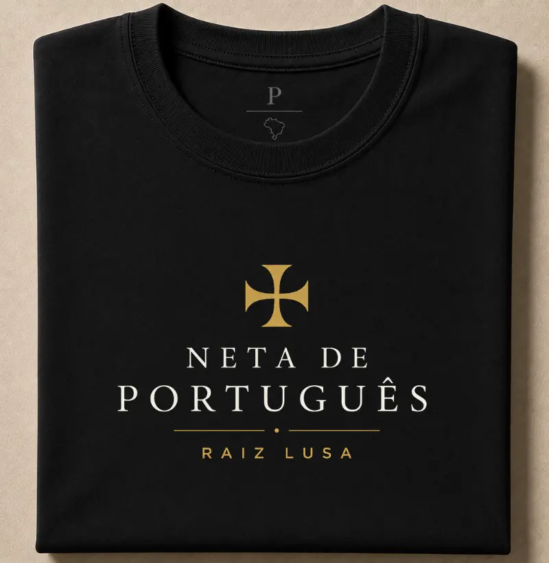 Neta de Português | Raiz Lusa - Camiseta