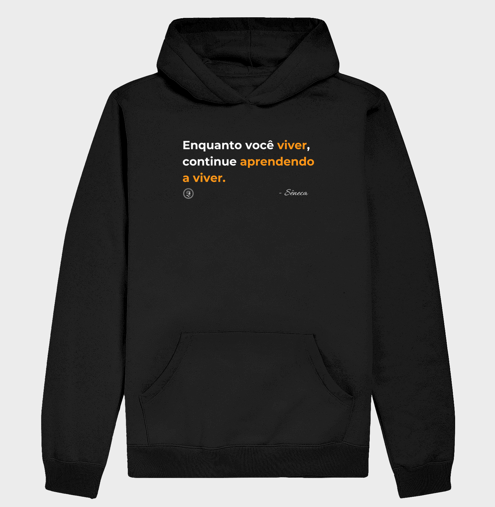 Camiseta Filosofia Estocisimo de Sêneca "Aprendendo a viver"