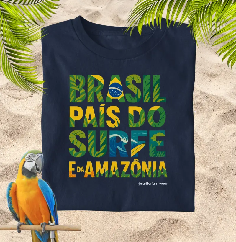 Brasil pais do surf e da amazônia