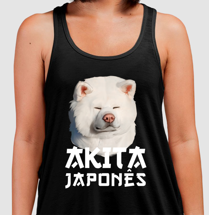 Akita Japonês Branco