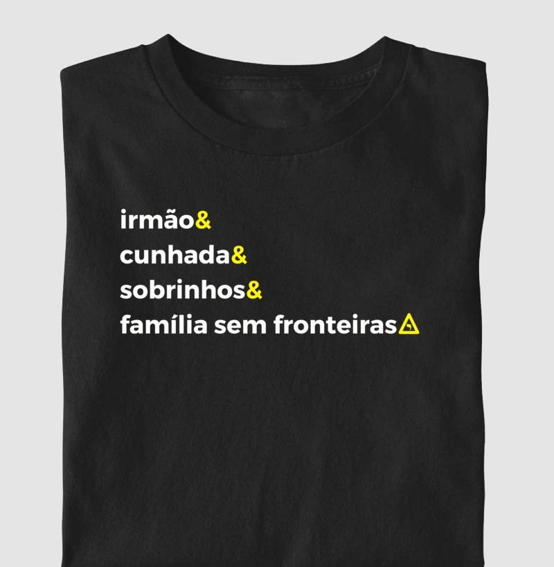 Camiseta Família