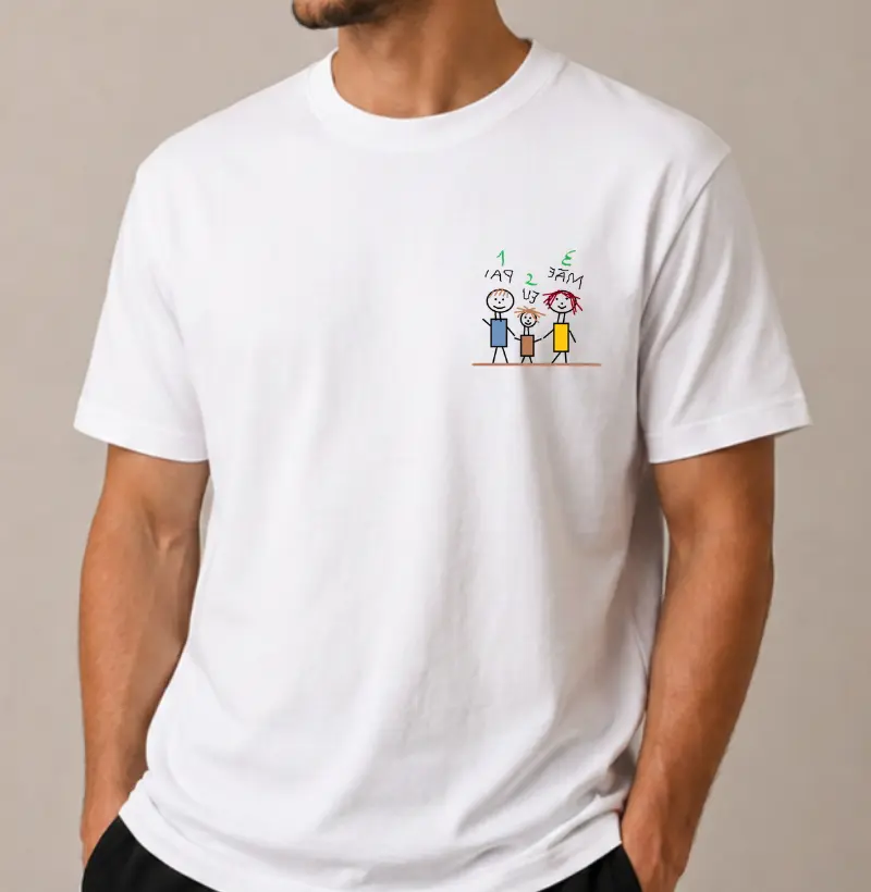 Camiseta Personalizada - história em estampa