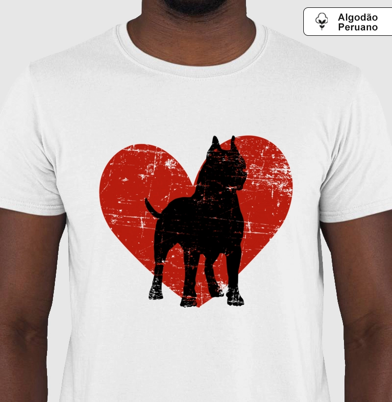 Amstaff Coração Vermelho