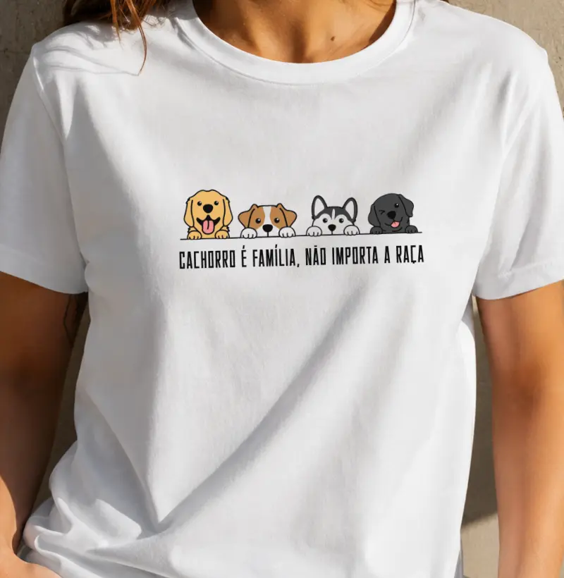 Cachorro é família, não importa a raça