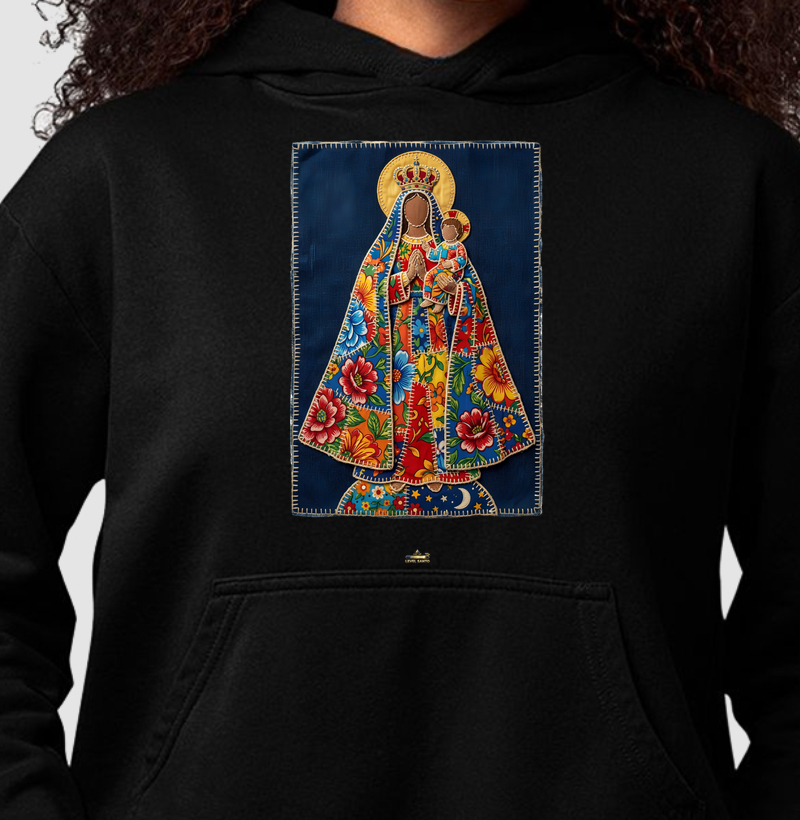 Colcha de retalhos Nossa Senhora