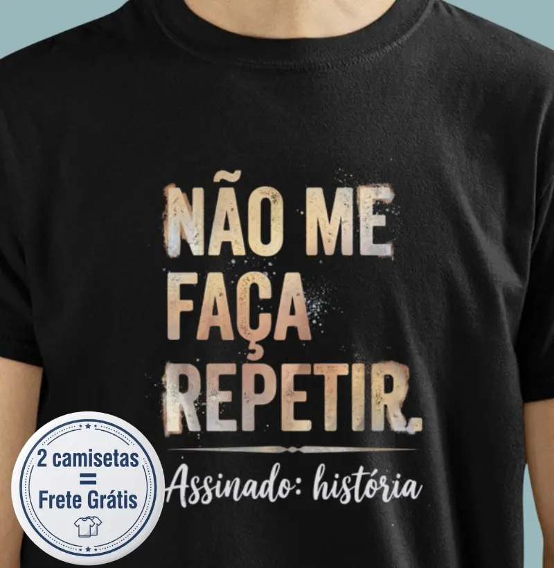 Camiseta Premium História