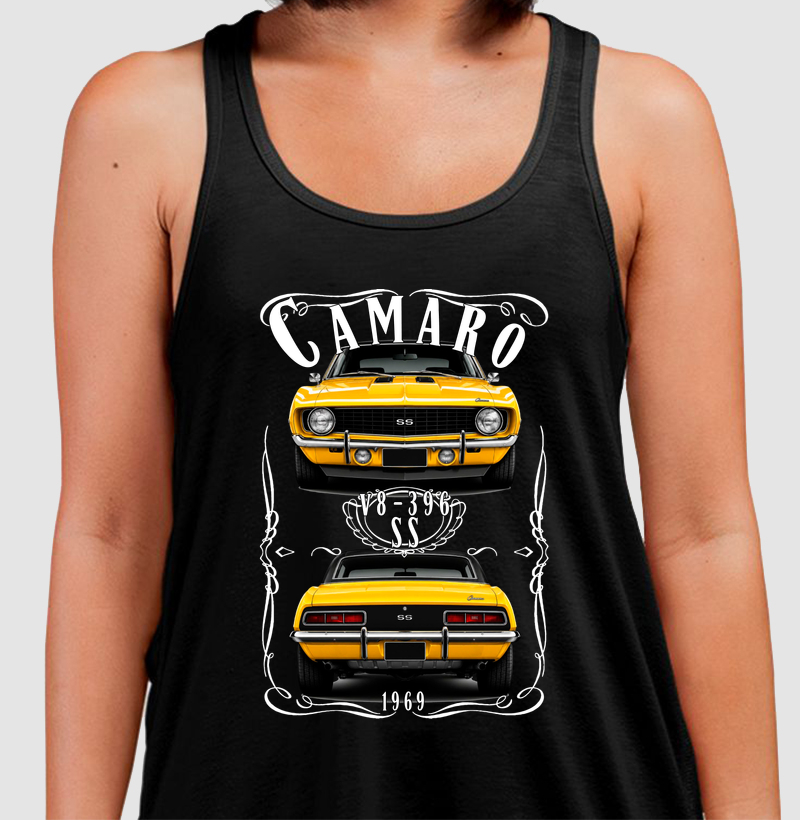 Camiseta regata Camaro SS vintage