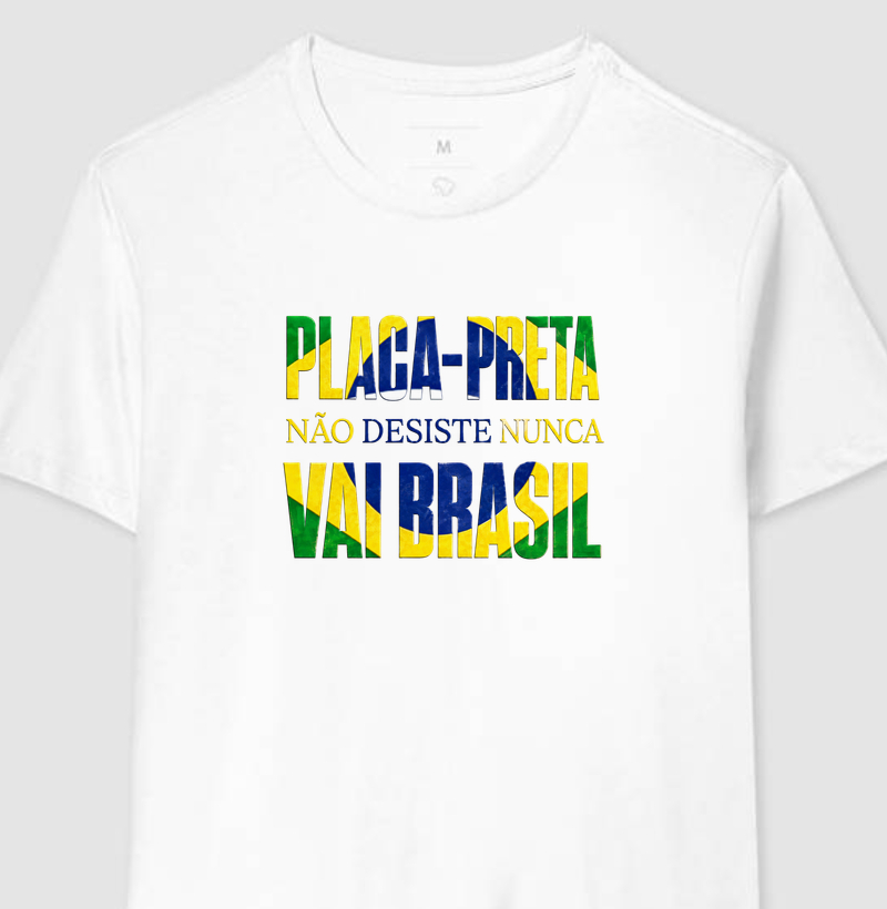 PLACA PRETA NÃO DESISTE | VAI BRASIL