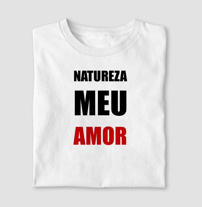 Camiseta Natureza Amor