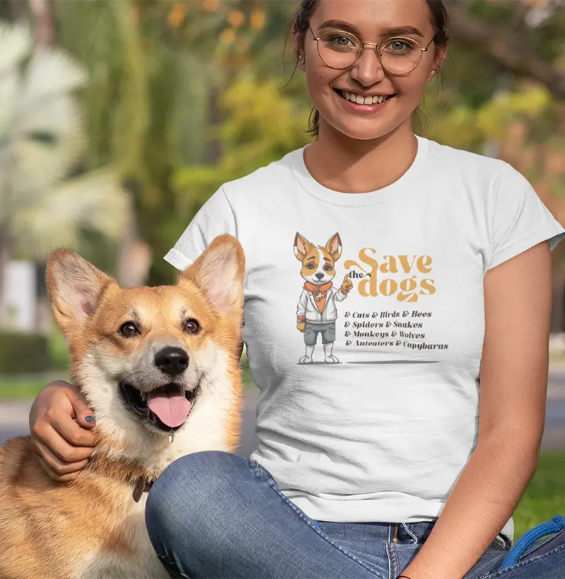 Camiseta Save The Dogs