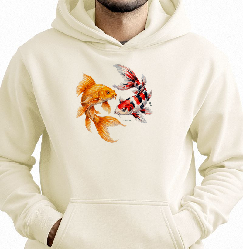 Peixes - Carpas - Moletom Hoodie
