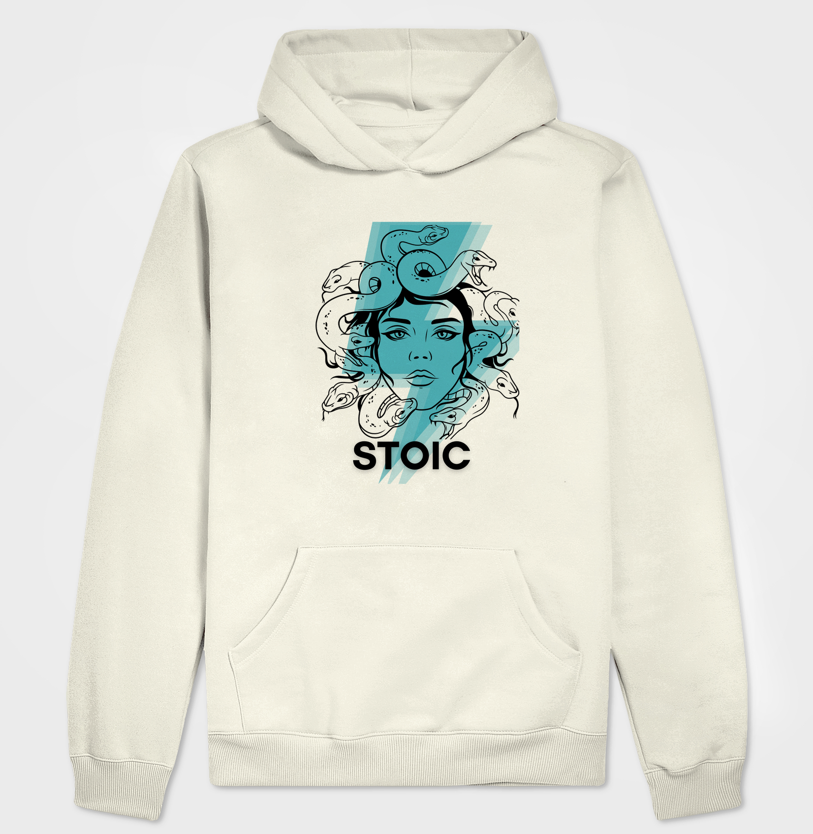 Moleton Medusa Head Off White