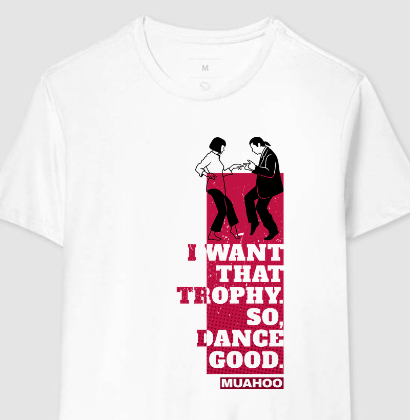 Camiseta Trophy Dance Pulp Fiction