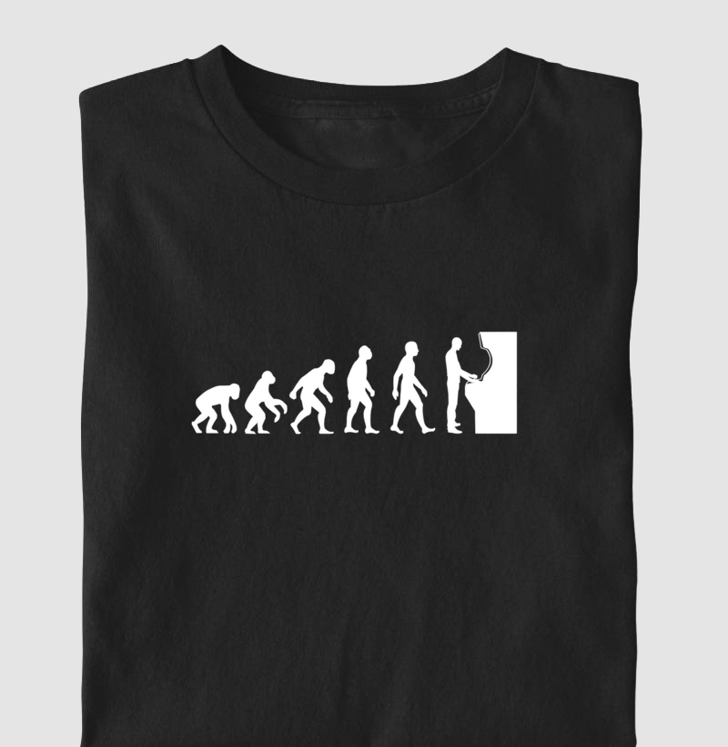 Camiseta Evolução Fliperama