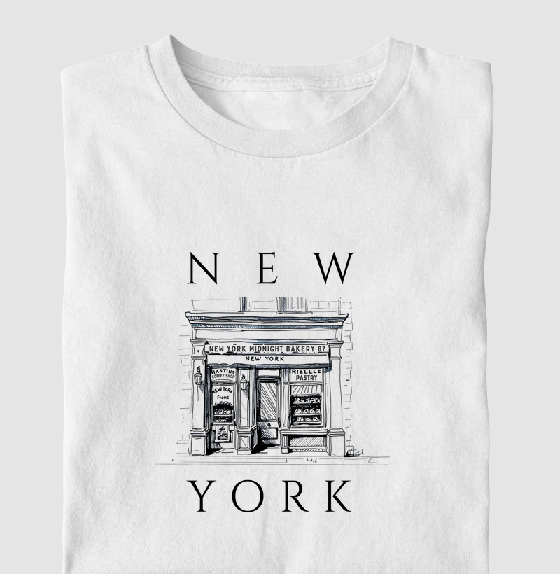 Camiseta Infantil New York 