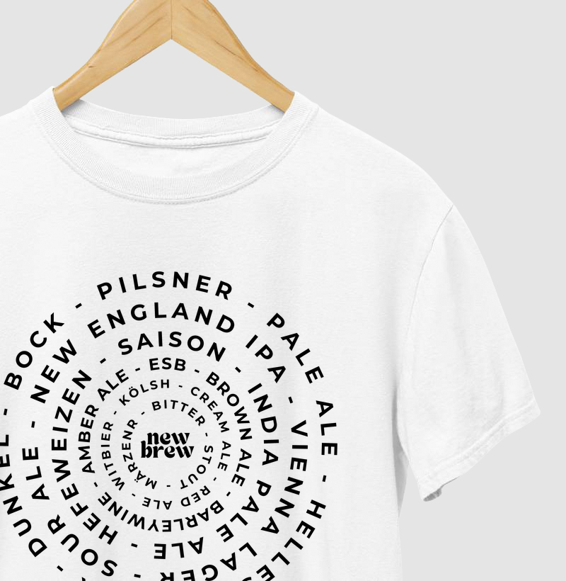 Beer Styles - New Brew - Camiseta