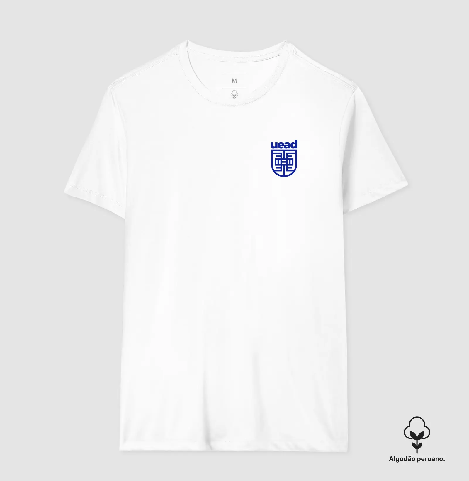 Brasão Uead - Escrita Azul