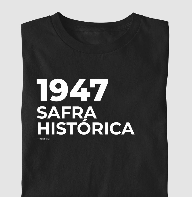Camiseta Vinho - 1947 • Safra Histórica
