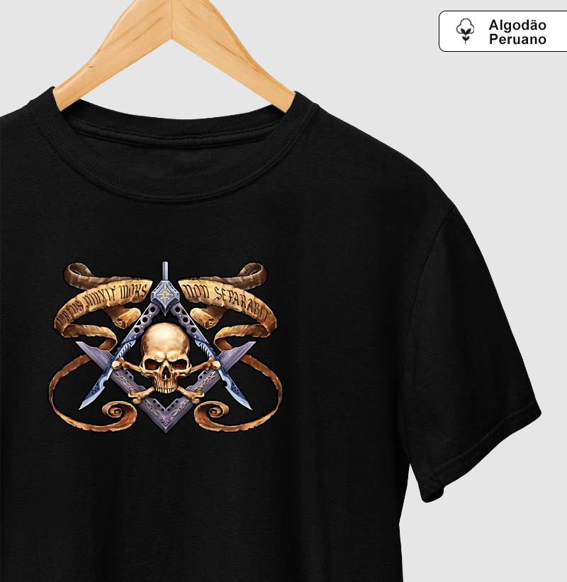 Camiseta Algodão Peruano Virtude x Morte 3 - Mr. GADU