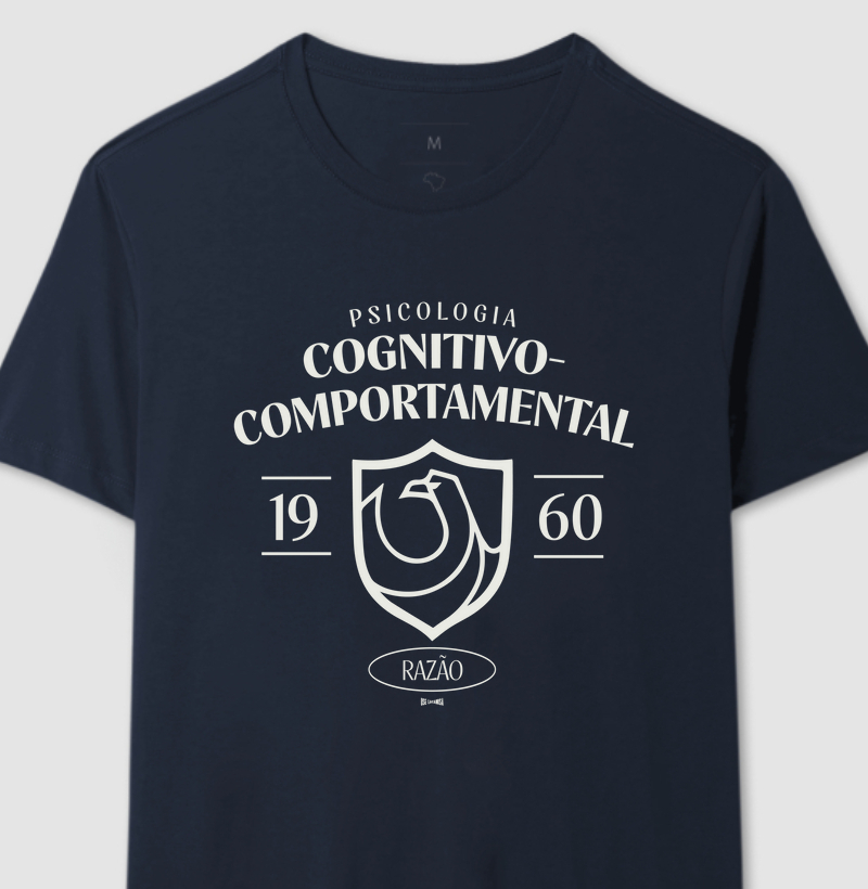  Terapia Cognitivo-Comportamental - HP - Camiseta Psicologia
