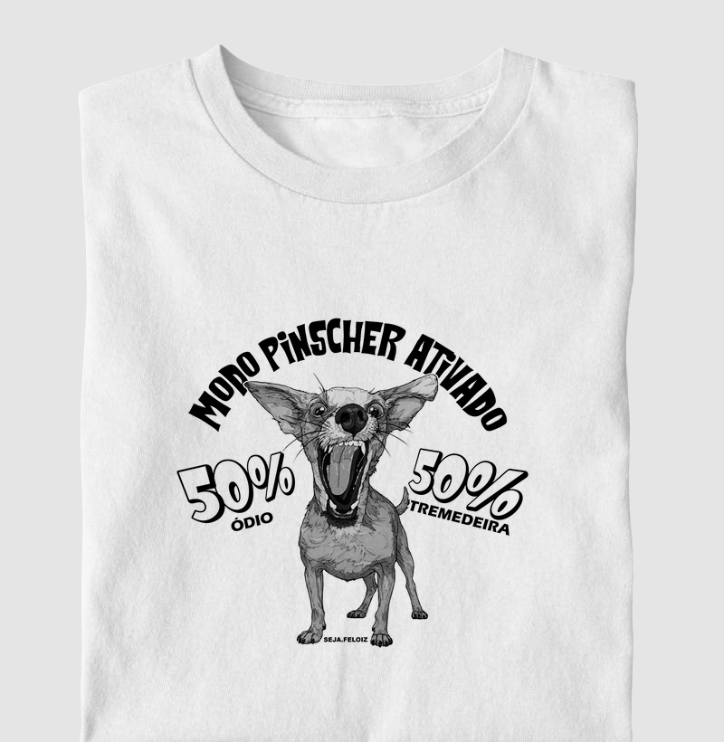 Modo Pinscher Ativado: 50% Ódio, 50% Tremedeira