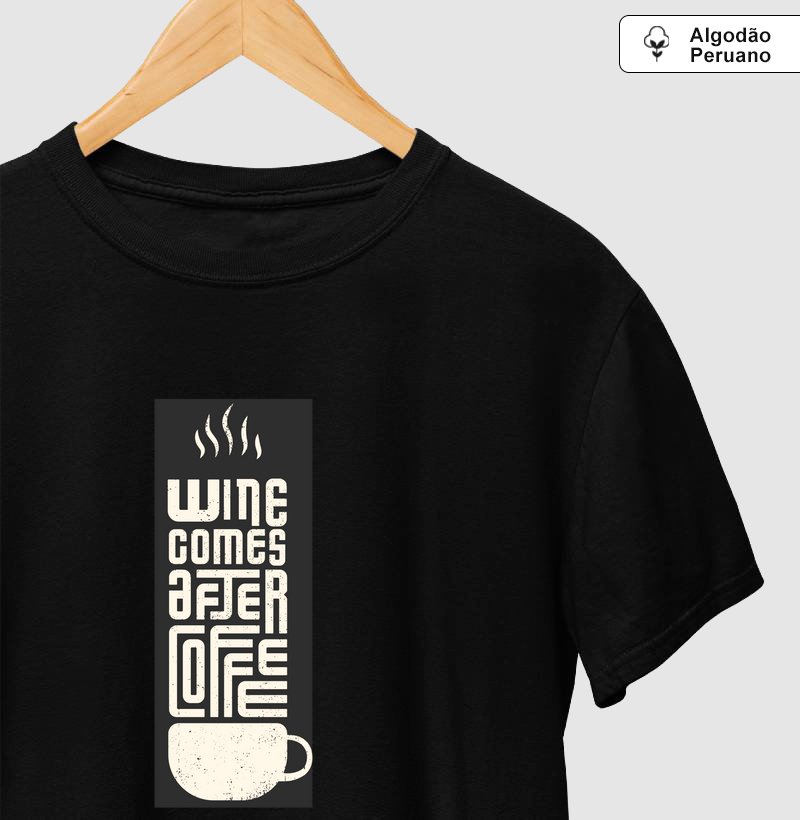 Wine after coffee