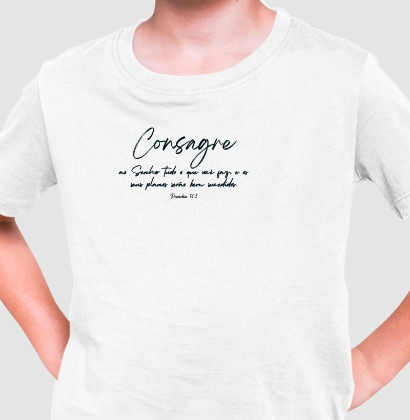 Consagre ao Senhor tudo o que você faz | Provérbios 16:3 | Infantil