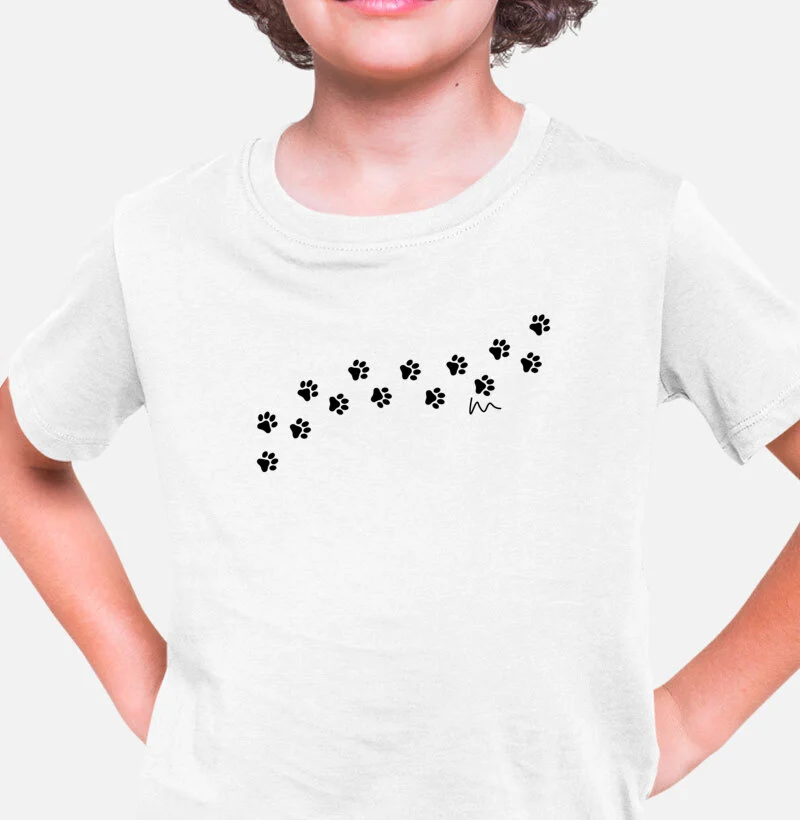 Camiseta infantil Patinhas 